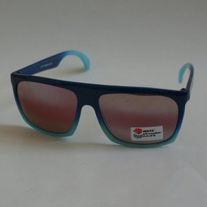 True Vintage 2-tone frame color All weather Rose Rectangular Sunglasses